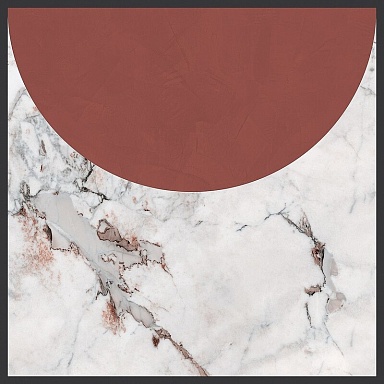 Декор Cedit 764135 Policroma Volta Breccia-Mattone Mat Ret 6mm 120x120