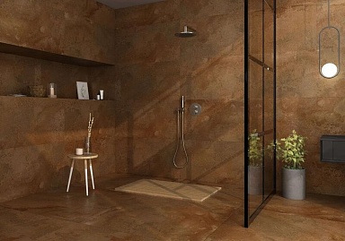 Керамогранит Prissmacer Lab. Iron Salvia Luxglass Rect 60x120