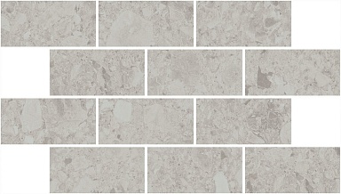 Kerama Marazzi DD605820/MM Декор Чеппо ди Гре мозаичный серый светлый матовый обрезной 34,6x20x0,9
