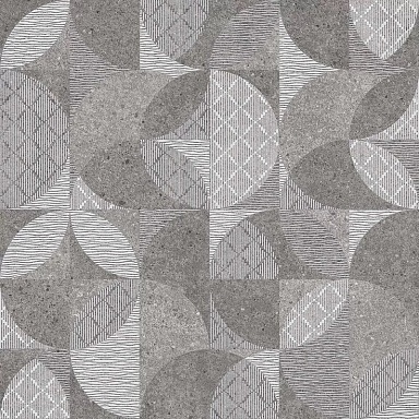 Kerama Marazzi DL601020R Фондамента серый декорированный обрезной 60x60