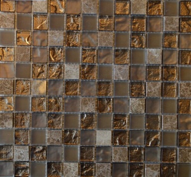 TonoMosaic MMB 18 Камень и стекло 30x30 (чип 2.3x2.3)