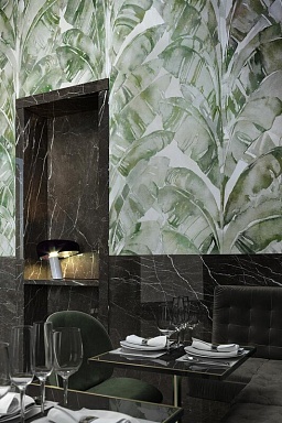 Керамогранит Kerlite Wonderwall Silver Leaf Natural 3.5 mm 50x100