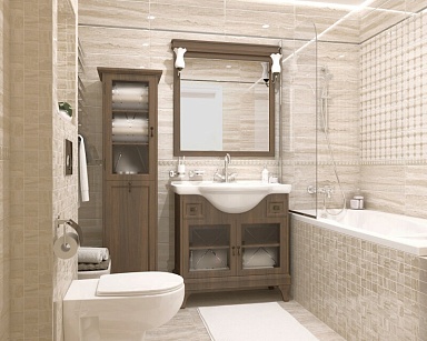 Laparet 60113 Glossy мозаика бежевый 20х60