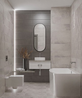 Плитка Eletto Ceramica Couture Perla 24.2x70