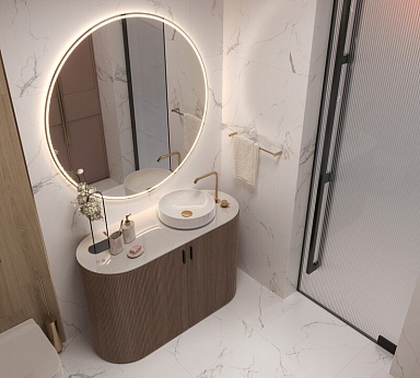 Керамогранит Arcadia Ceramica RT6015-A Statuario Fine Matt Rustic 60x60
