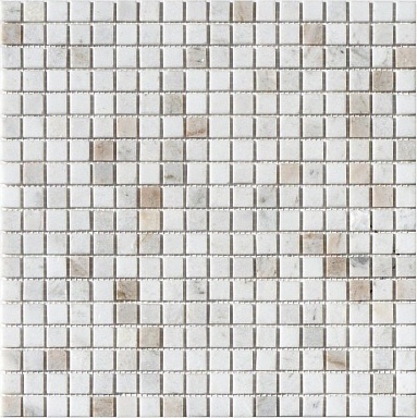 Мозаика Orro Mosaic Valentino Bianco Pol 15x15x4 305x305