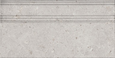 Kerama Marazzi FME015R Плинтус Риккарди серый светлый матовый обрезной 20x40