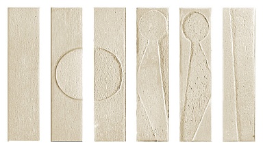Керамогранит Settecento 118621 Koine Alphabet Sabbia 4,5x18,6