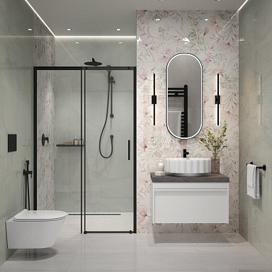 Бордюр Kerama Marazzi POF010 Карандаш Бисер белый Белый 20*1.4