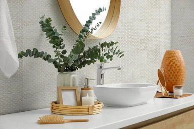 Керамогранит Nanda Tiles Terra Atelier White 11,5x11,5