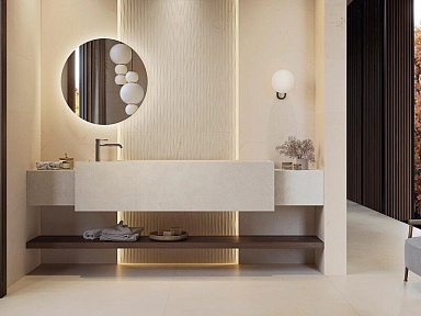 Керамогранит Porcelanosa 100381155 Marmol Crema Bone L 120x120