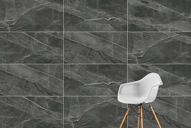 Керамогранит Vitra K951845LPR01VTEP CityMarble Калакатта Блэк 7ЛПР R9 60x120
