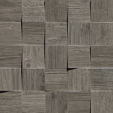 Декор Atlas Concorde Italy AMV4 Axi Grey Timber Mosaico 3D 35x35