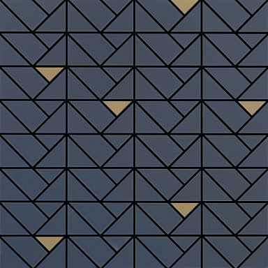 Мозаика Marazzi Italy M3JH Eclettica Blue Mosaico Bronze 40x40