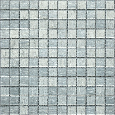 Мозаика Caramelle Mosaic Silver Satin 23x23x4 (ПУ) 298x298