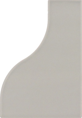 Плитка Equipe 28857 Curve Grey Matt 8,3x12
