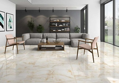 Керамогранит Eurotile Kester Beige Glossy 8.5 mm 60x120
