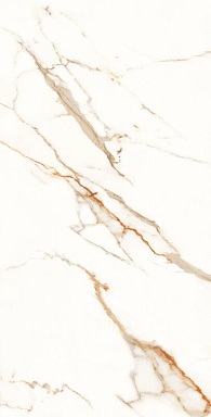 Керамогранит Laparet Venato Calacatta Gold белый сатинированный 60х120