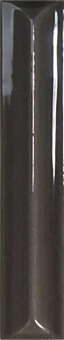 Плитка Wow 139396 Nouvelle Vague Charcoal Gloss 3x16