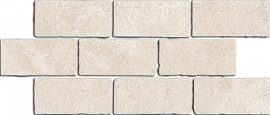 Бордюр Kerama Marazzi BR022 Роверелла бежевый светлый мозаичный 34.5x14.7