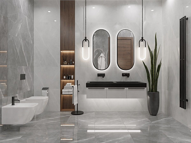 Керамогранит Royce R_PR2015 Floris Bianco Polished 60x120