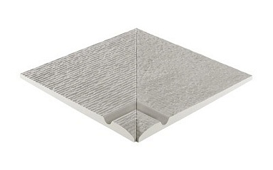 Бордюр Serapool 107-2009.1IK Внутренний угловой элемент поручней Apache Grey 32,5x32,5