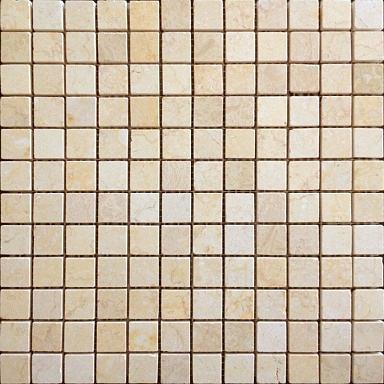Мозаика Caramelle Mosaic Pietrine Botticino POL 2.3x2.3 29.8x29.8