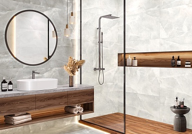 Керамогранит New Trend D60245М Salt Beige матовый карвинг 600x600x9.5