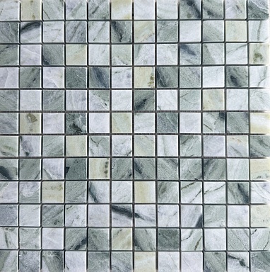 Мозаика StarMosaic JMST2502 Green Marble 23х23 305x305x7