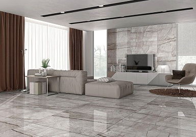 Керамогранит Laparet Obsidian Moss Gray Полированный 60х120