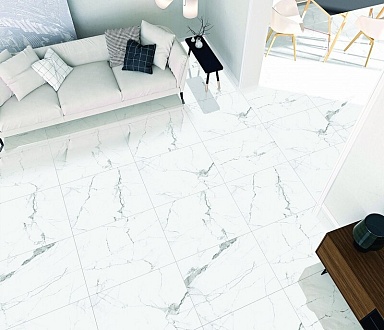 Керамогранит PrimaVera CR114 Colonial White Carving 600x600