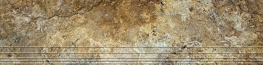 Kirovit GSR0074 K Ступень Rusty Stone коричневая светлая граниль 1200х300х11