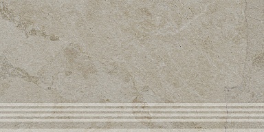Kerama Marazzi KM6060G1261R8GRF Ступень фронтальная Сплит бежевый матовый обрезной 30x60x0,8
