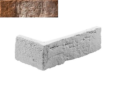 Искусственный камень Leonardo Stone Угловой элемент Орли 485 19,1/9,8x6,5x1,3