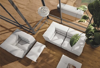 Керамогранит Casalgrande Padana 3480066 Tavolato Sbiancato 15x91