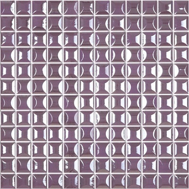 Мозаика Vidrepur Edna Purple Пурпурный (на сетке) 31,7x31,7
