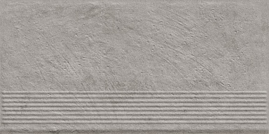Ступень Paradyz Carrizo Grey Stopnica Prosta Struktura Mat B1a 30x60