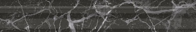 Kerama Marazzi BLC039R Бордюр Багет Коррер чёрный глянцевый обрезной 30x5x1,9