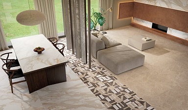 Керамогранит FAP Ceramiche fQVS Roma Stone Calacatta Oro Matt R9 120х120