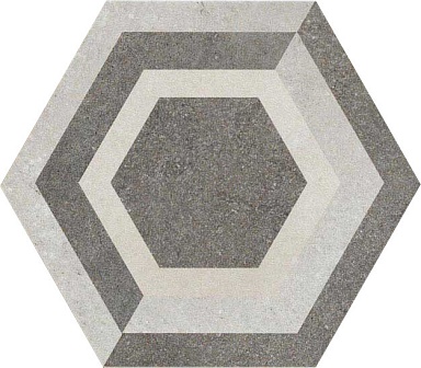 Декор Ragno Marazzi R4DT Rewind Decoro Geometrico Vanilla 21х18.2