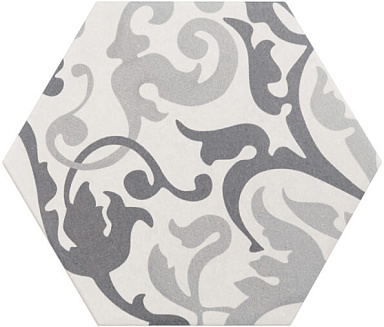 Декор Equipe 21357 Hexatile Harmony B&W 17,5x20