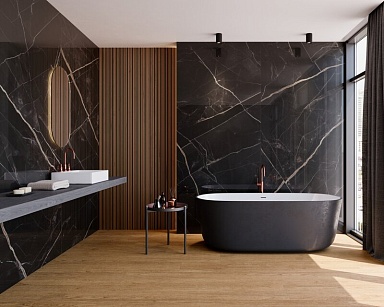Керамогранит Grespania 44C9919 Calacata Black Satinado 60x120