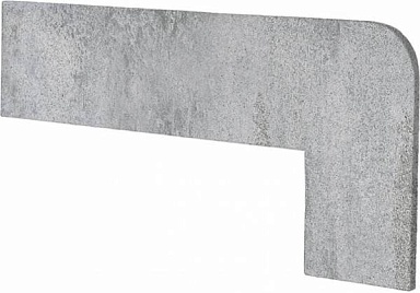 Плинтус Exagres Zanquin Recto Opera Silver Dcha 42.3х17.5