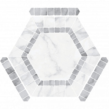 Керамогранит Monopole Ibiza White 22x25