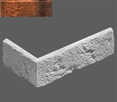 Искусственный камень Leonardo Stone Угловой элемент Дижон 480 22/11x7x1,4