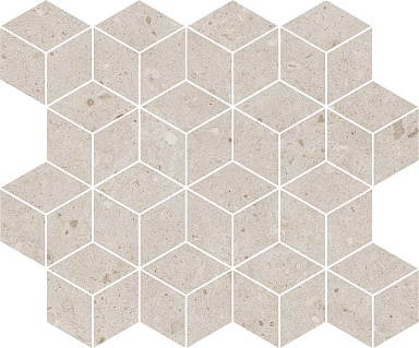 Kerama Marazzi T017/14054 Декор Риккарди мозаичный бежевый матовый 45x37,5