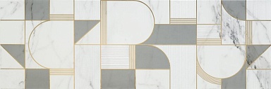 Декор Marazzi Italy M8T3 Allmarble Wall Statuario Satin Decoro Club 40x120