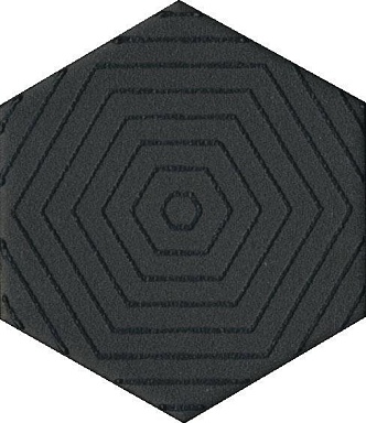 Kerama Marazzi OS/B241/63001 Декор Агуста черный 6х5,2