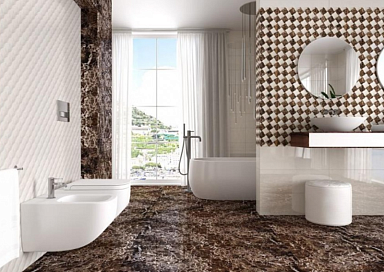 Декор Click Ceramica Clasic Decor Dark 25х75