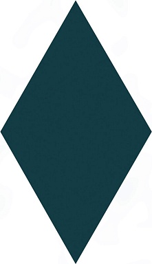 Kerama Marazzi KMD2SRB011BN Декор Риад бирюзовый тёмный глянцевый 13,5x7,8x0,9